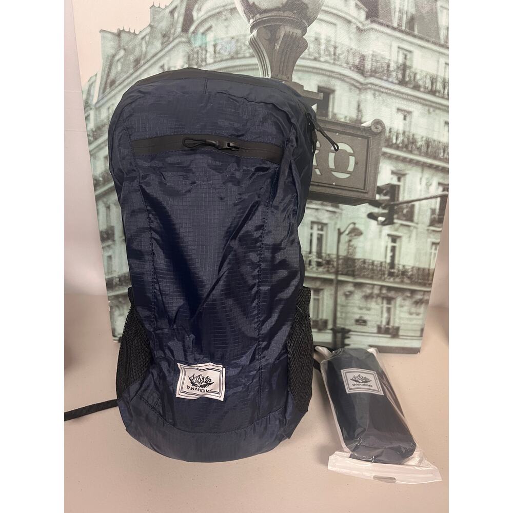 Lightweight Foldable Water Resistant Backpack, Travel Hiking Daypack